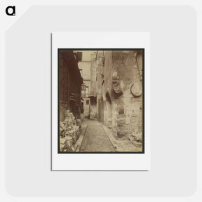 アートポストカード-Impasse de la Baudoirie
 - ウジェーヌ アジェ Postcard.