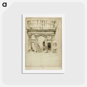 アートポストカード-Cumberland Gate, Regent's Park
 - ジョセフ ペネル Postcard.