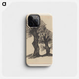 Twee bomen - Julie de Graag Phone Case.