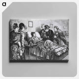 アートパネル-Patient Receiving Visitors
 - 国立医学図書館 Canvas.