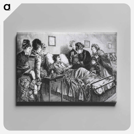 アートパネル-Patient Receiving Visitors
 - 国立医学図書館 Canvas.