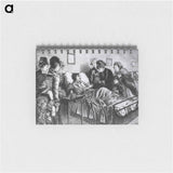 アートメモ帳-Patient Receiving Visitors
 - 国立医学図書館 Memo.