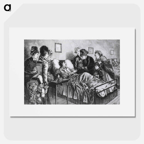 アートポスター-Patient Receiving Visitors
 - 国立医学図書館 Poster.