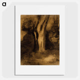 Tree - Odilon Redon Poster.