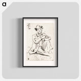 アートポスター-Guillaumin with the Hanged Man - ポール セザンヌ Poster.