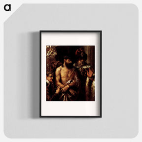 アートポスター-Mocking of Christ - ティツィアーノ ヴェチェッリオ Poster.