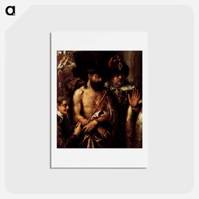 アートポストカード-Mocking of Christ - ティツィアーノ ヴェチェッリオ Postcard.