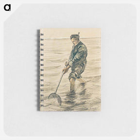 アートメモ帳-The Shell Fisherman - フィンセント ファン ゴッホ Memo.