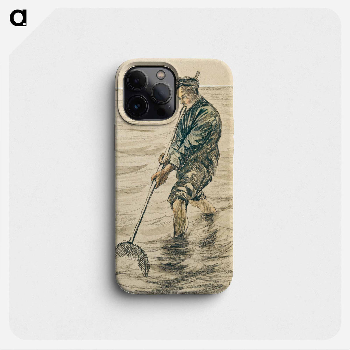 The Shell Fisherman - フィンセント ファン ゴッホ Phone Case.