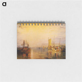 アートメモ帳-Sunrise, Whiting Fishing at Margate - ウィリアム ターナー Memo.