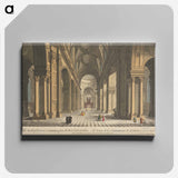 アートパネル-The Inside of St. Paul's Cathedral from the West End to the Choir
 - イェール大学アートギャラリー Canvas.