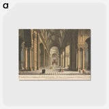 アートポストカード-The Inside of St. Paul's Cathedral from the West End to the Choir
 - イェール大学アートギャラリー Postcard.