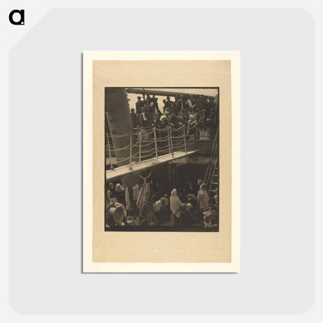 アートポストカード-The Steerage - アルフレッド スティーグリッツ Postcard.