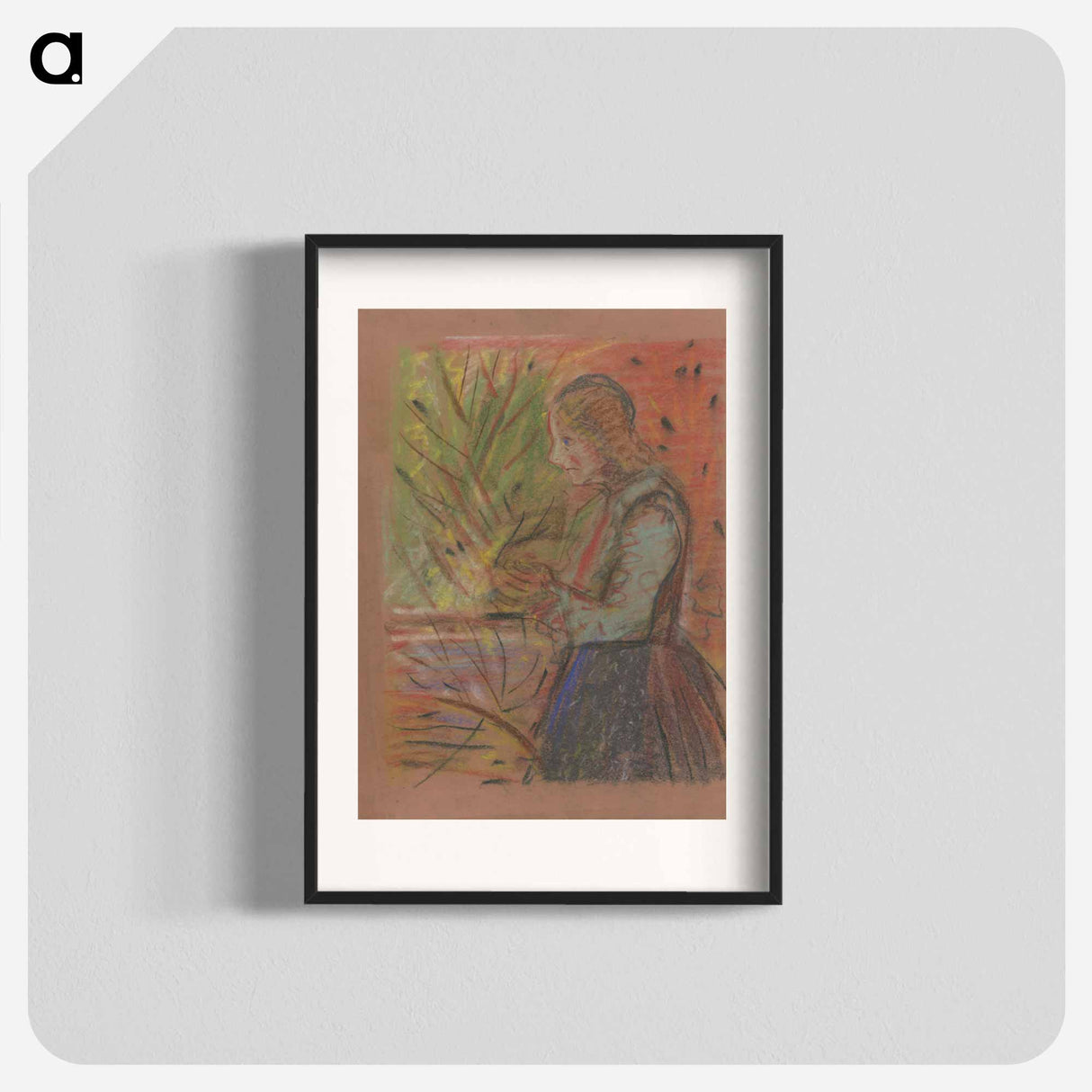 Old woman - アーノルド ピーター ワイズ クビンチャン Poster.