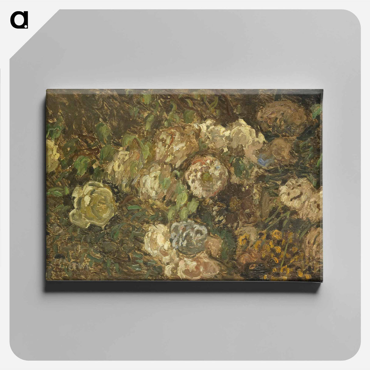 Bloemen - Claude Monet Canvas.