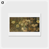 アートポストカード-Bloemen - クロード モネ Postcard.