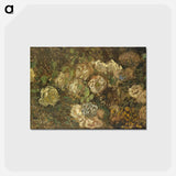 アートポストカード-Bloemen - クロード モネ Postcard.