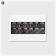 アートポストカード-Walking Elephants
 - エドワード マイブリッジ Postcard.