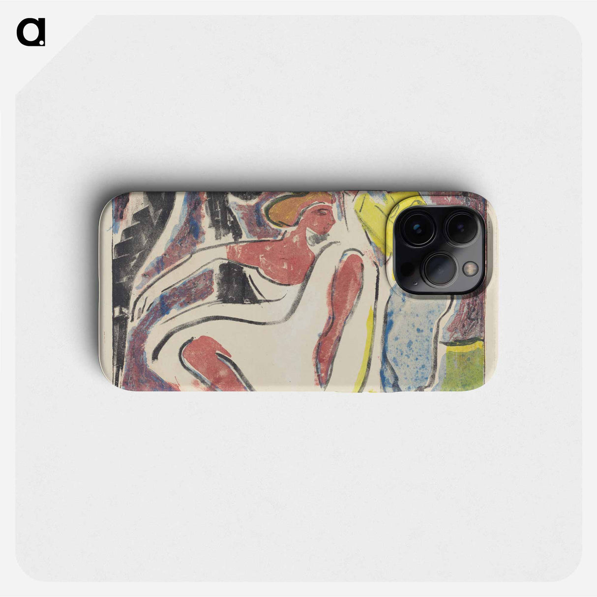 Russian Dancers - Ernst Ludwig Kirchner Phone Case.