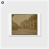 アートポストカード-Saint-Lazare et le Faubourg Saint-Denis
 - ウジェーヌ アジェ Postcard.