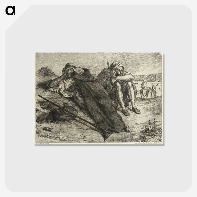 3-31_Eugene-Delacroix_postcard
