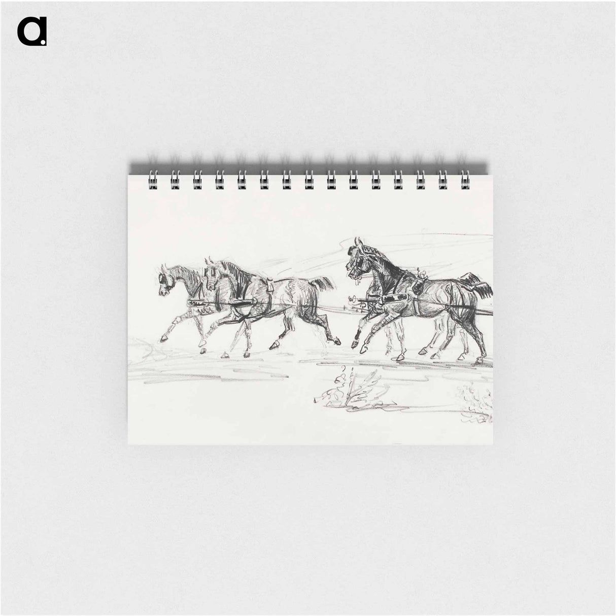 Horse–Drawn Carriage - アンリ ド トゥールーズ ロートレック Memo.