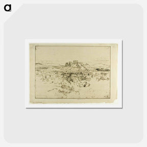 アートポストカード-Athens from Mount Lybacettus
 - ジョセフ ペネル Postcard.