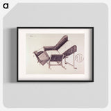 アートポスター-Birthing Chair Illustration
 - 国立医学図書館 Poster.