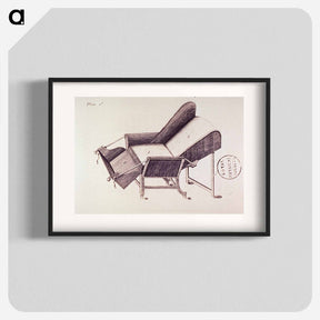アートポスター-Birthing Chair Illustration
 - 国立医学図書館 Poster.