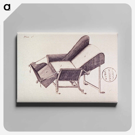アートパネル-Birthing Chair Illustration
 - 国立医学図書館 Canvas.