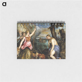 アートメモ帳-Spain Succouring Religion - ティツィアーノ ヴェチェッリオ Memo.