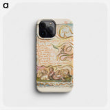 Songs of Innocence and of Experience: Spring (second plate): Little Girl - ウィリアム ブレイク Phone Case.