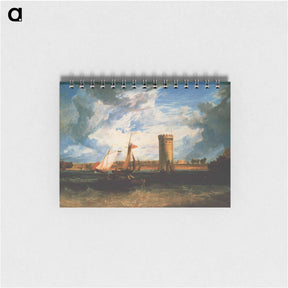 アートメモ帳-Tabley, the Seat of Sir J.F. Leicester Bt.: Windy Day - ウィリアム ターナー Memo.