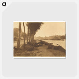 アートポストカード-On the Seine - Near Paris - アルフレッド スティーグリッツ Postcard.