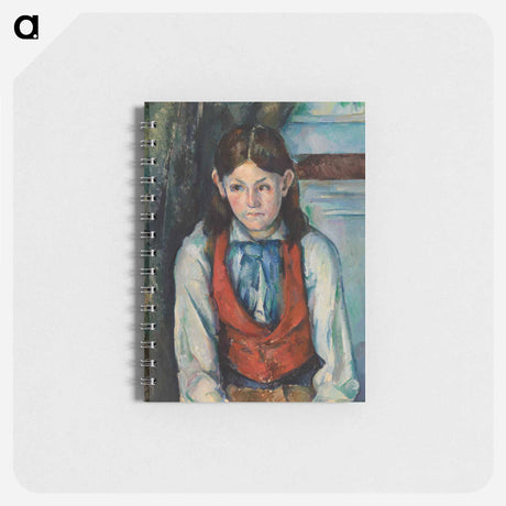 アートメモ帳-Boy in a Red Vest
 - バーンズ・コレクション Memo.