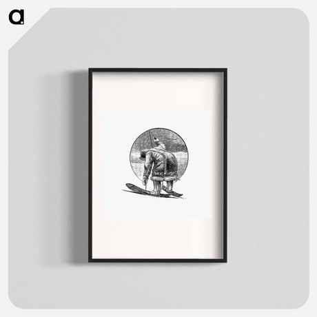 アートポスター-Siberian Skier
 - 大英図書館 Poster.