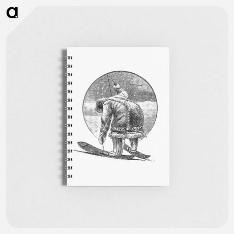 アートメモ帳-Siberian Skier
 - 大英図書館 Memo.