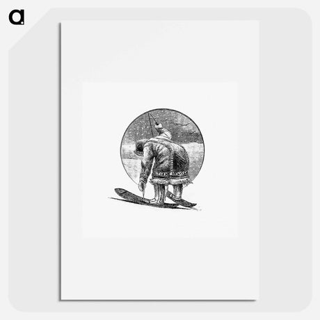 アートポスター-Siberian Skier
 - 大英図書館 Poster.