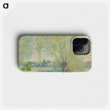 The Willows - Claude Monet Phone Case.