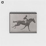 アートメモ帳-Galloping Horse and Rider
 - エドワード マイブリッジ Memo.
