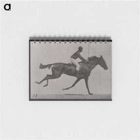 アートメモ帳-Galloping Horse and Rider
 - エドワード マイブリッジ Memo.