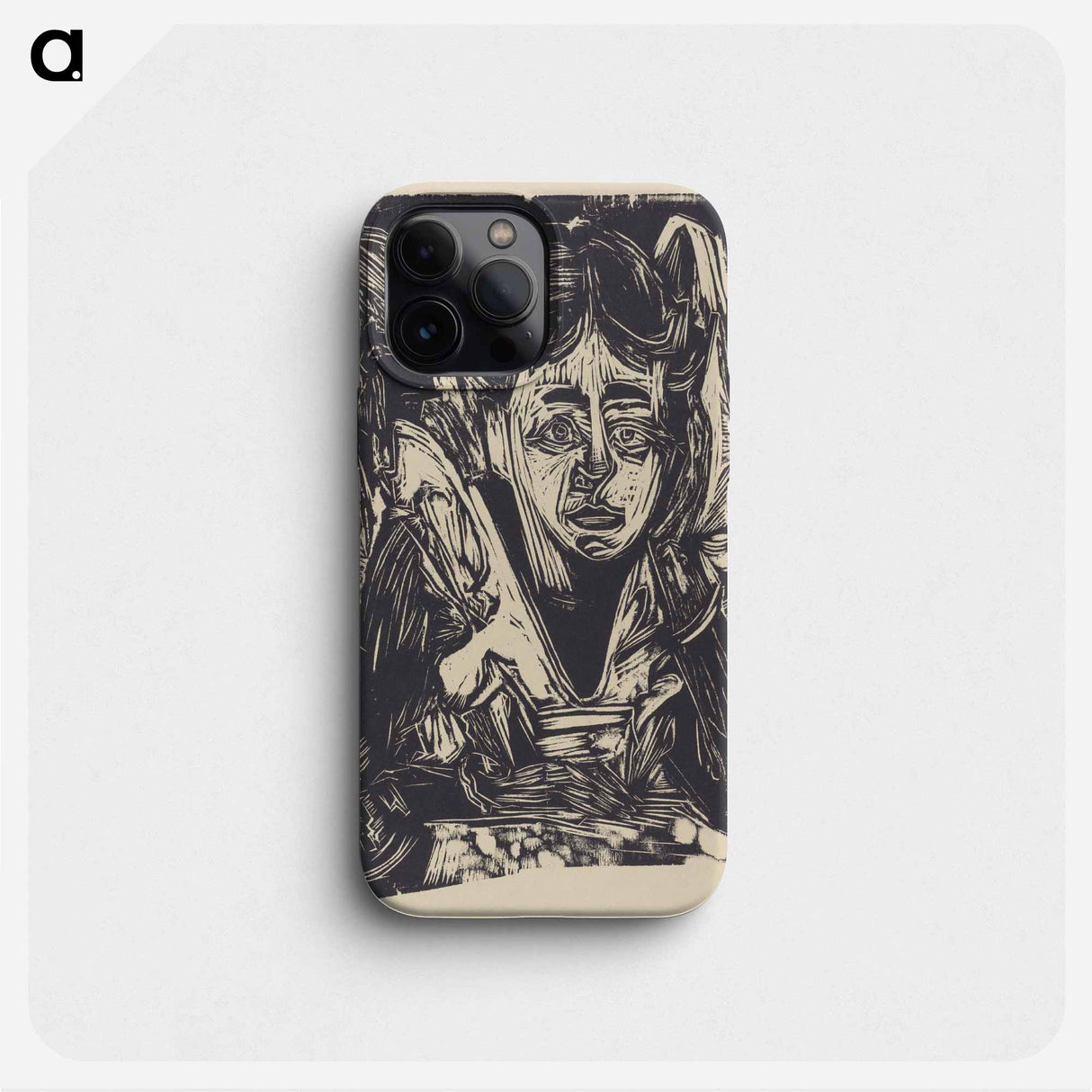 Girl Dreaming - Ernst Ludwig Kirchner Phone Case.