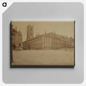 アートパネル-Lycée Henri IV, Rue Clovis
 - ウジェーヌ アジェ Canvas.