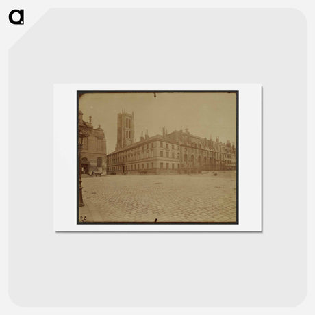 アートポストカード-Lycée Henri IV, Rue Clovis
 - ウジェーヌ アジェ Postcard.