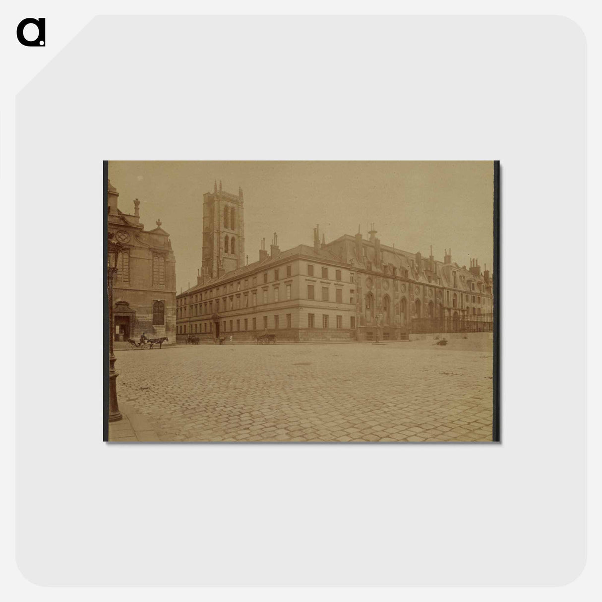 アートポストカード-Lycée Henri IV, Rue Clovis
 - ウジェーヌ アジェ Postcard.