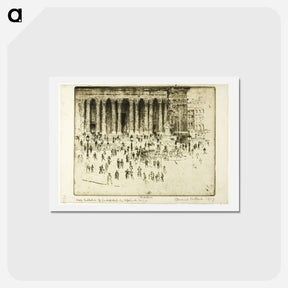 アートポストカード-Saint Paul's Pavement
 - ジョセフ ペネル Postcard.