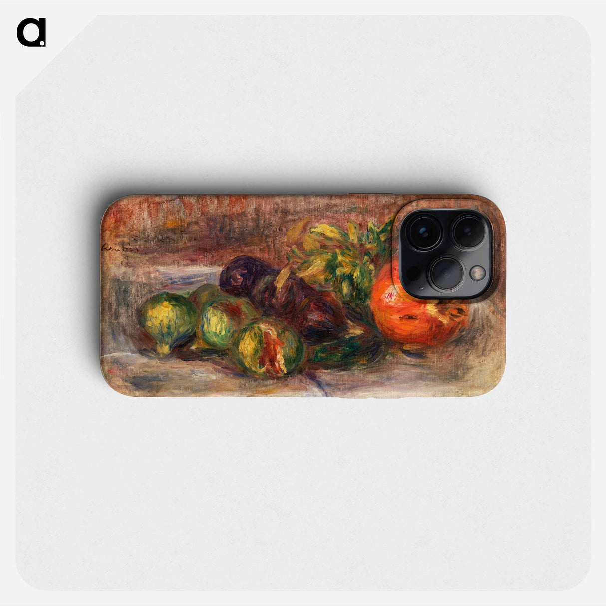 Pomegranate and Figs - ピエール オーギュスト ルノワール Phone Case.