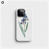 Dalmatian iris illustration - ピエール ジョゼフ ルドゥーテ Phone Case.
