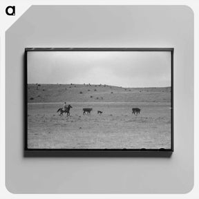 アートパネル-Mineral King Cooperative Farm
 - ラッセル リー Canvas.