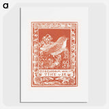 Ex libris van Tine van Hoytema - Theo van Hoytema Poster.